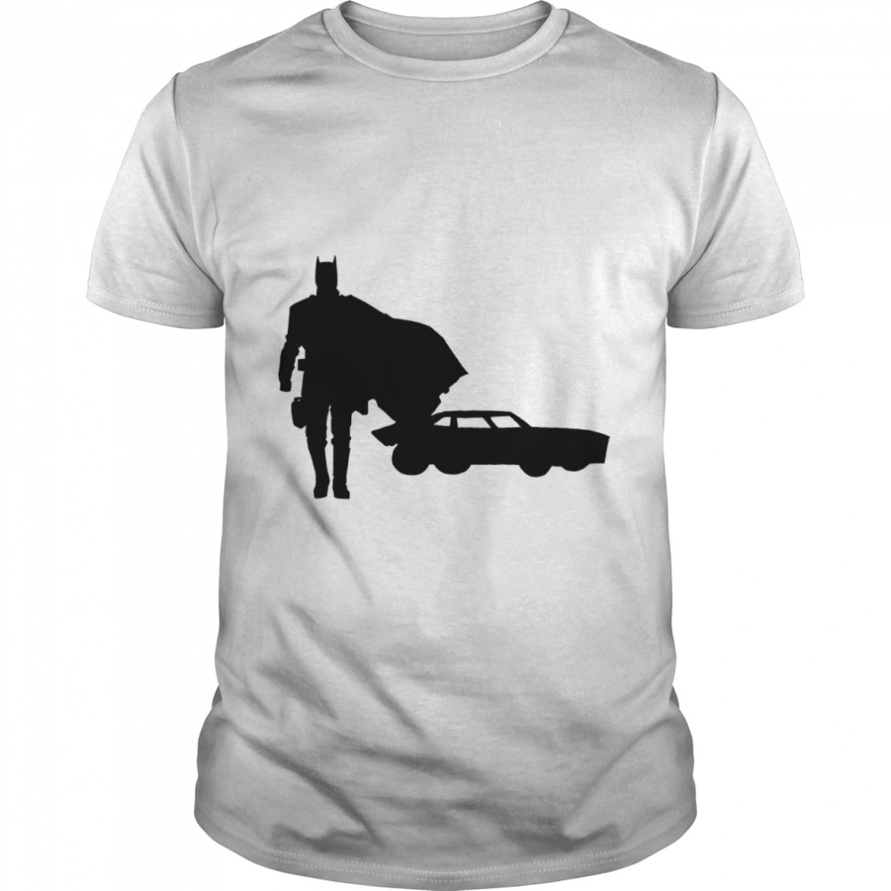 Bat Car Silhouette  Classic T-Shirt