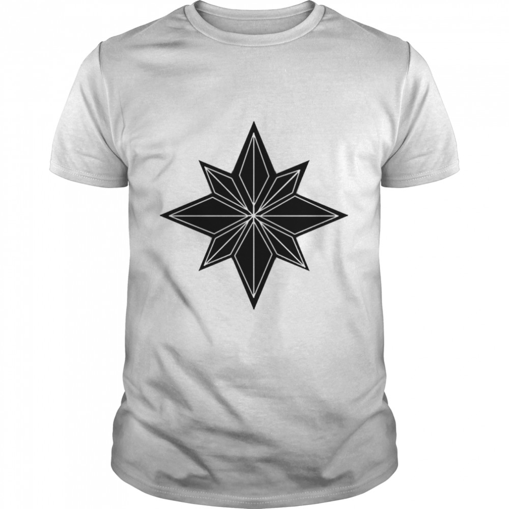 Captain Marvel Star Classic T-Shirt