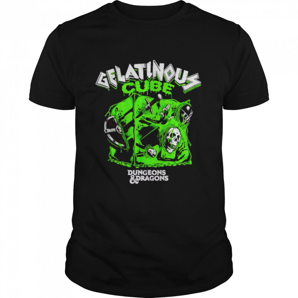 Gelatinous Cube Dungeons Dragons shirt