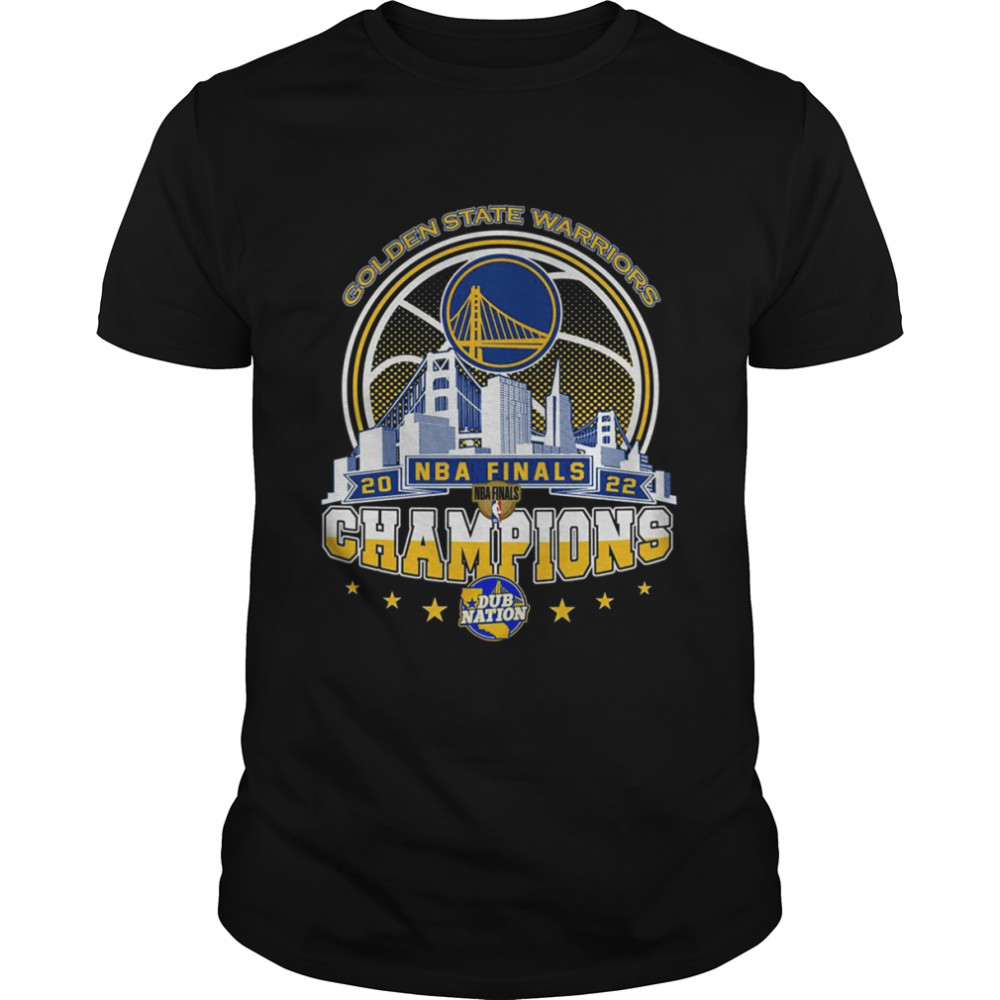 Golden State Warriors 2022 NBA Finals Champions Dub Nation  Classic Men's T-shirt