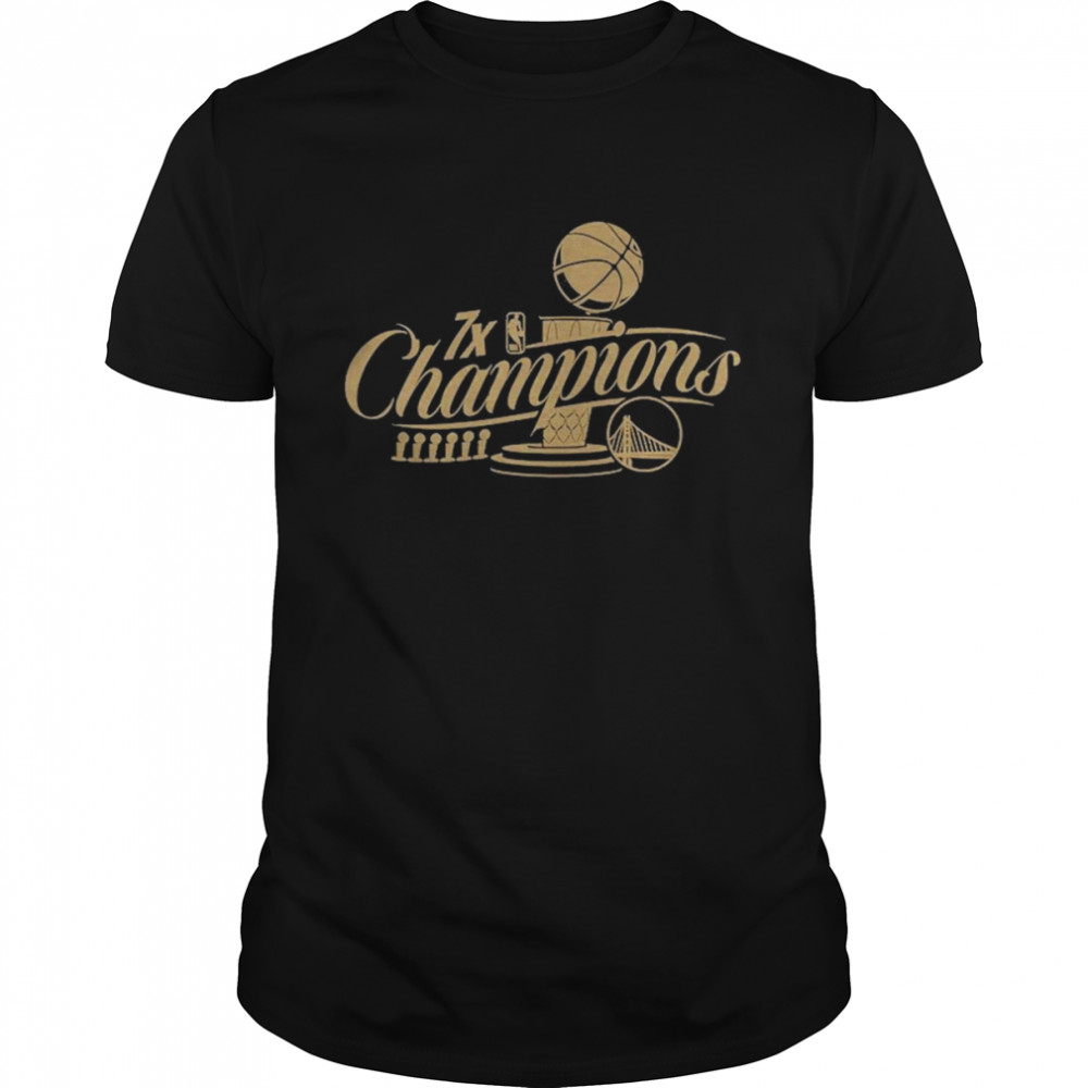 Golden State Warriors 7-Time NBA Finals Champions shirt