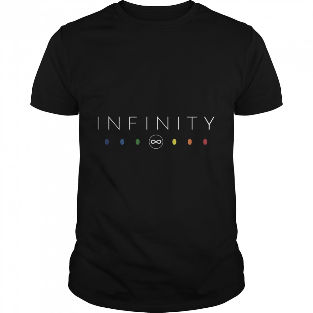 Infinity - White Clean Essential T-Shirt