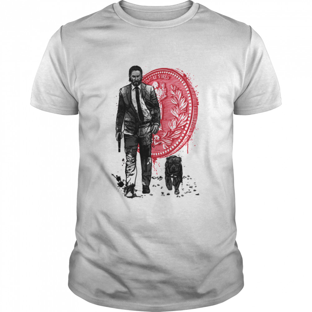 John Wick, Lone Hitman And Cub Classic T-Shirt