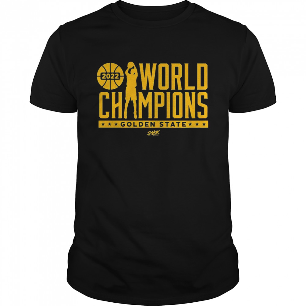NBA 2022 World Champions Golden State Warriors Basketball Shirt