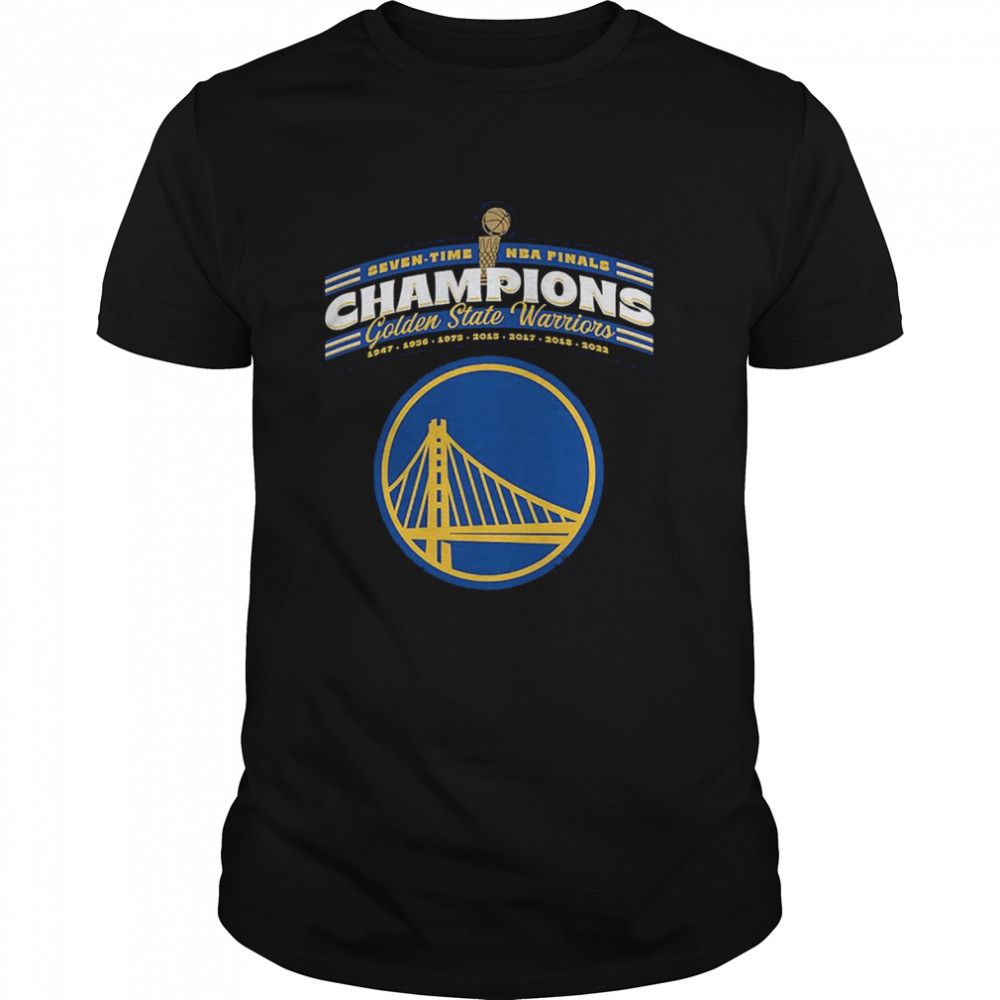 Seven-Time Nba Finals Champions Golden State Warriors Shirt