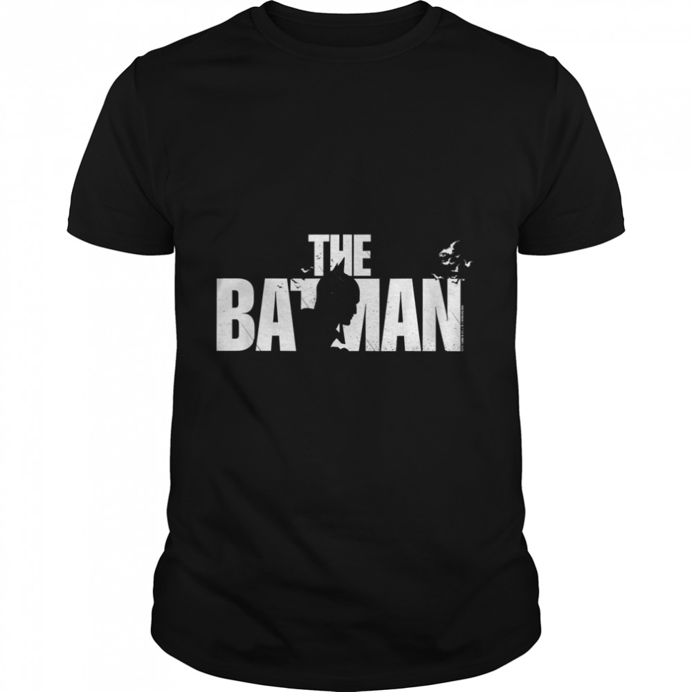 The Batman Silhouette Title Classic T-Shirt