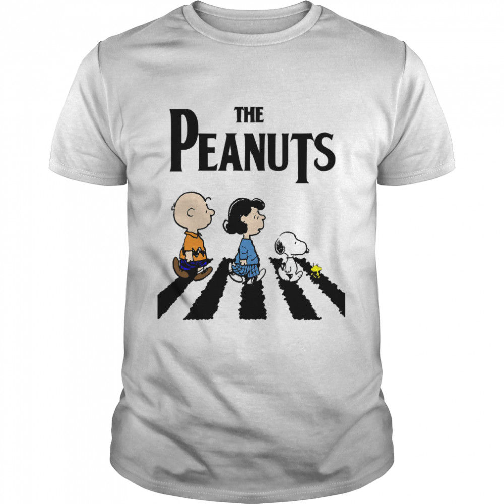 The Beatles Abbey Road Peanut Snoopy Essential T-Shirt