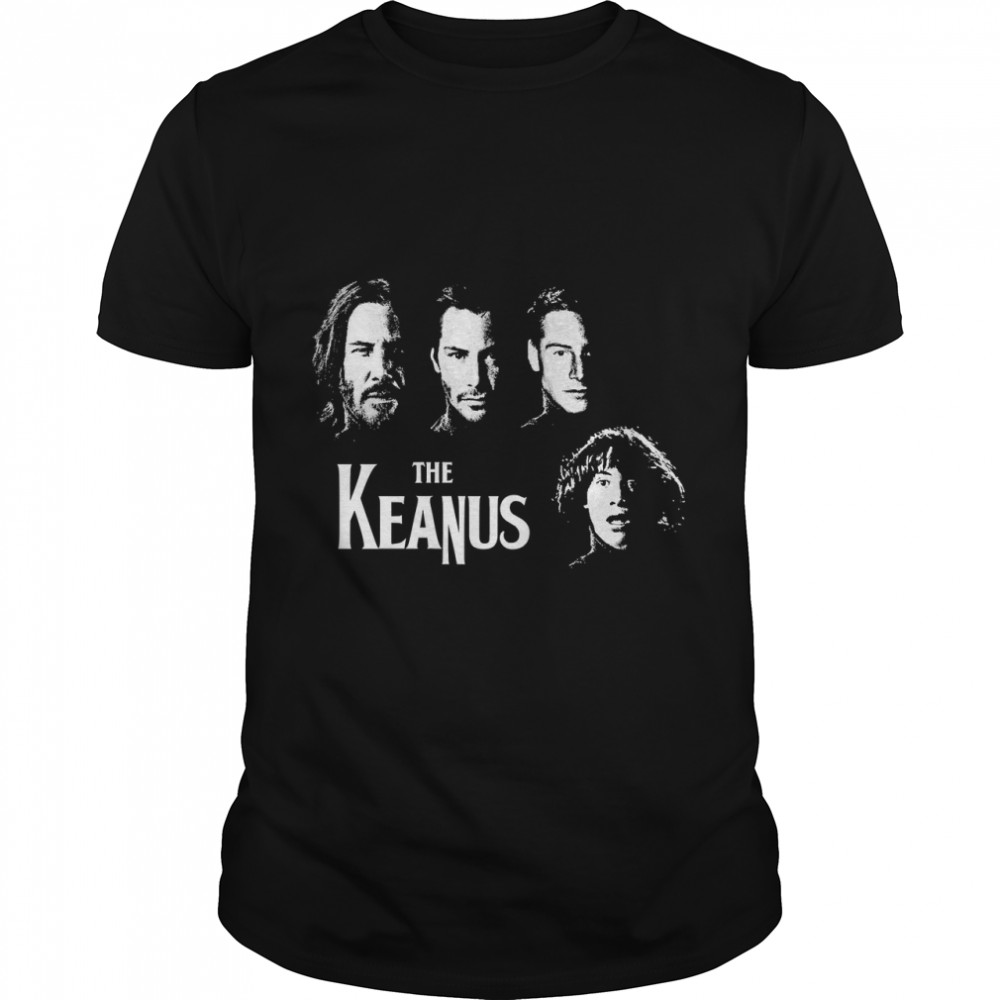 The Keanus (Keanu Reeves  Beatles mashup) Classic T-s Classic Men's T-shirt