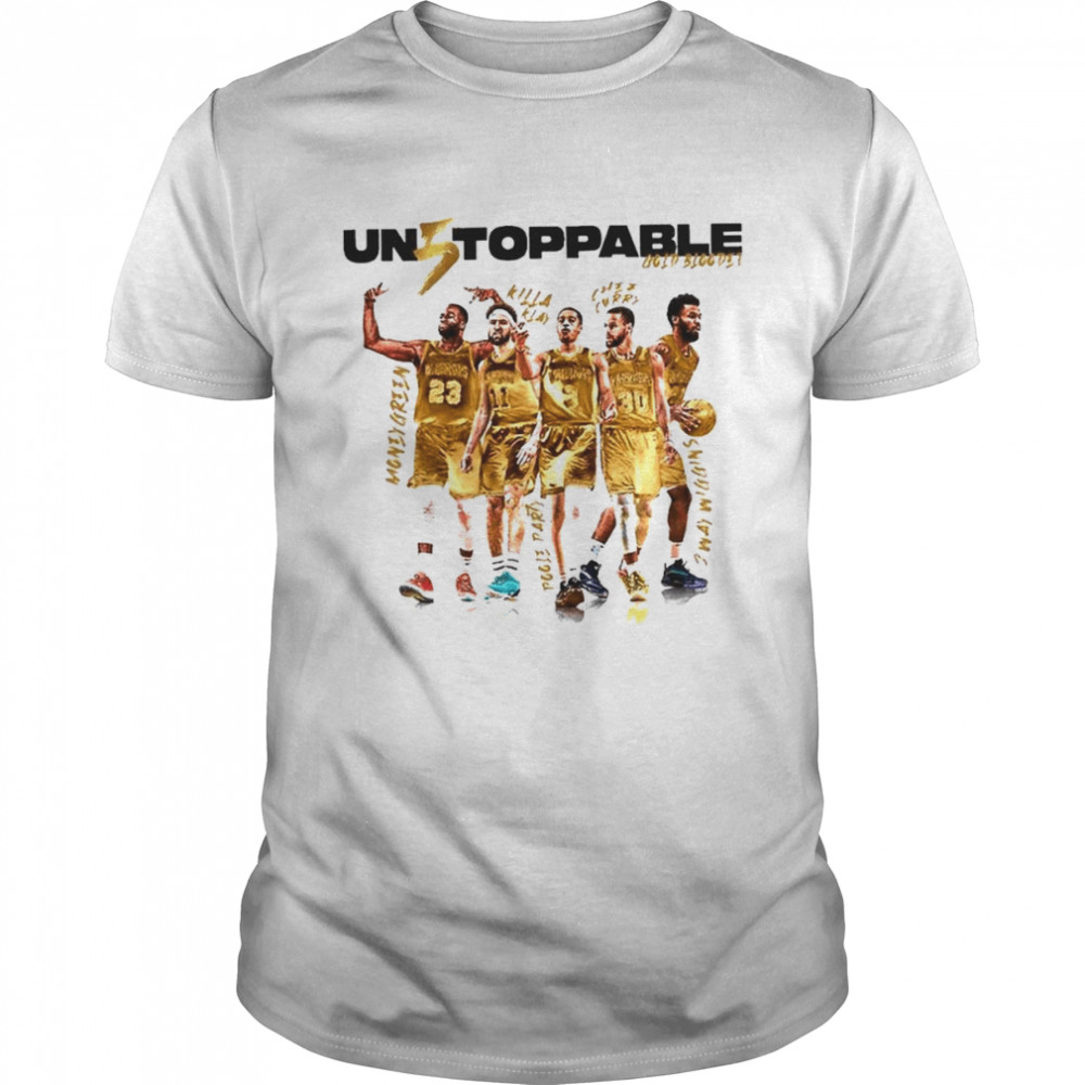 Gold Blooded Unstoppable Warriors shirt