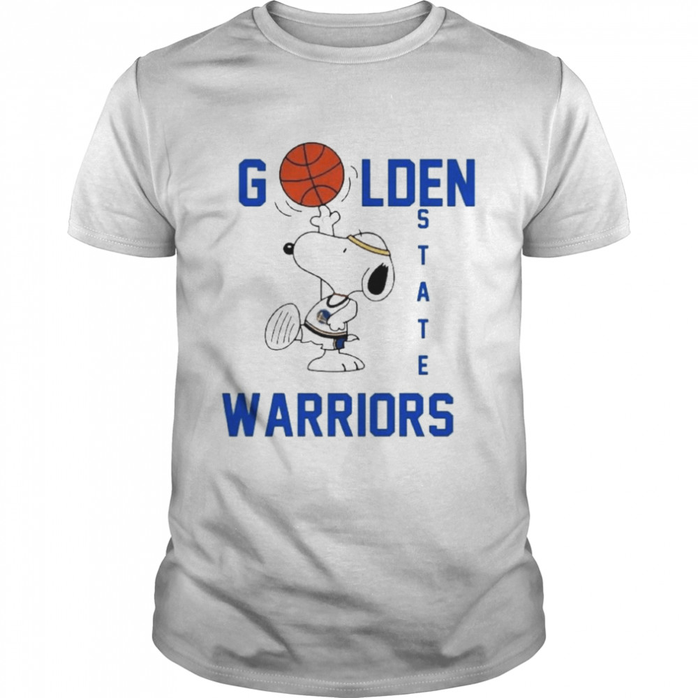 Snoopy Golden State Warriors NBA Finals Champions T- Classic Men's T-shirt
