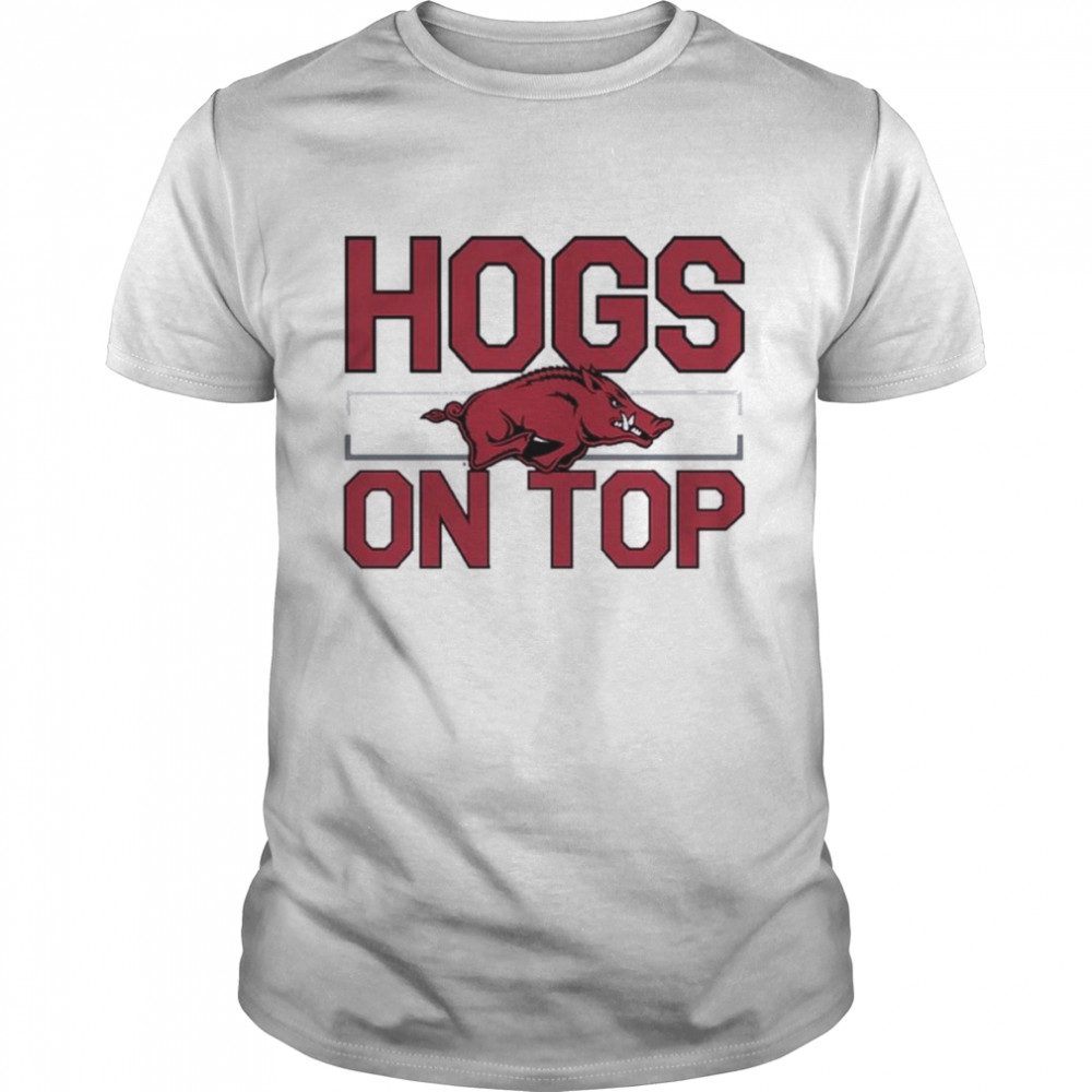 University Of Arkansas Hogs On Top T-shirt Classic Men's T-shirt
