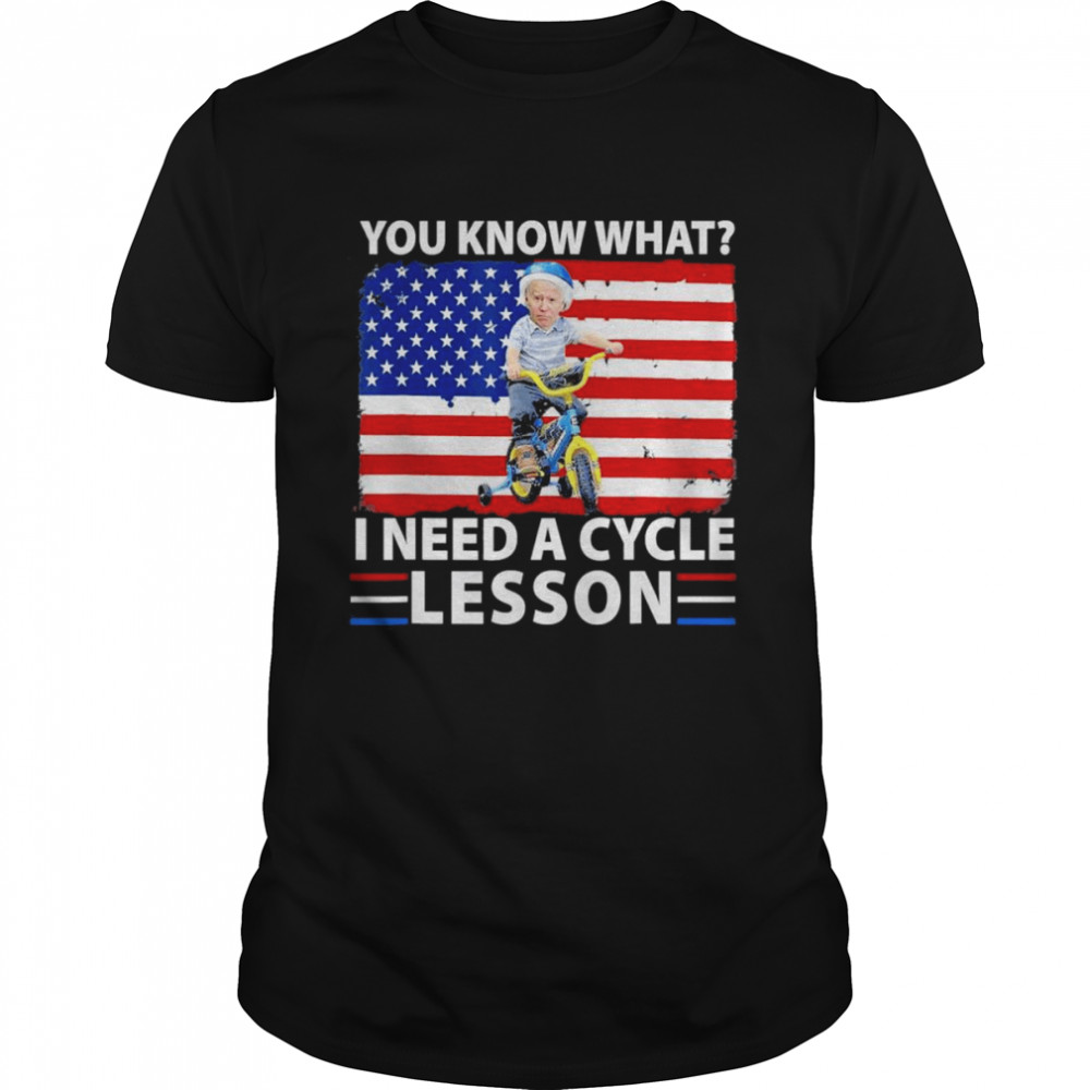4th of July Biden bike accident i need a cycle lesson T-Shirt 5 4th of July Biden bike accident i need a cycle lesson T- Classic Men's T-shirt
