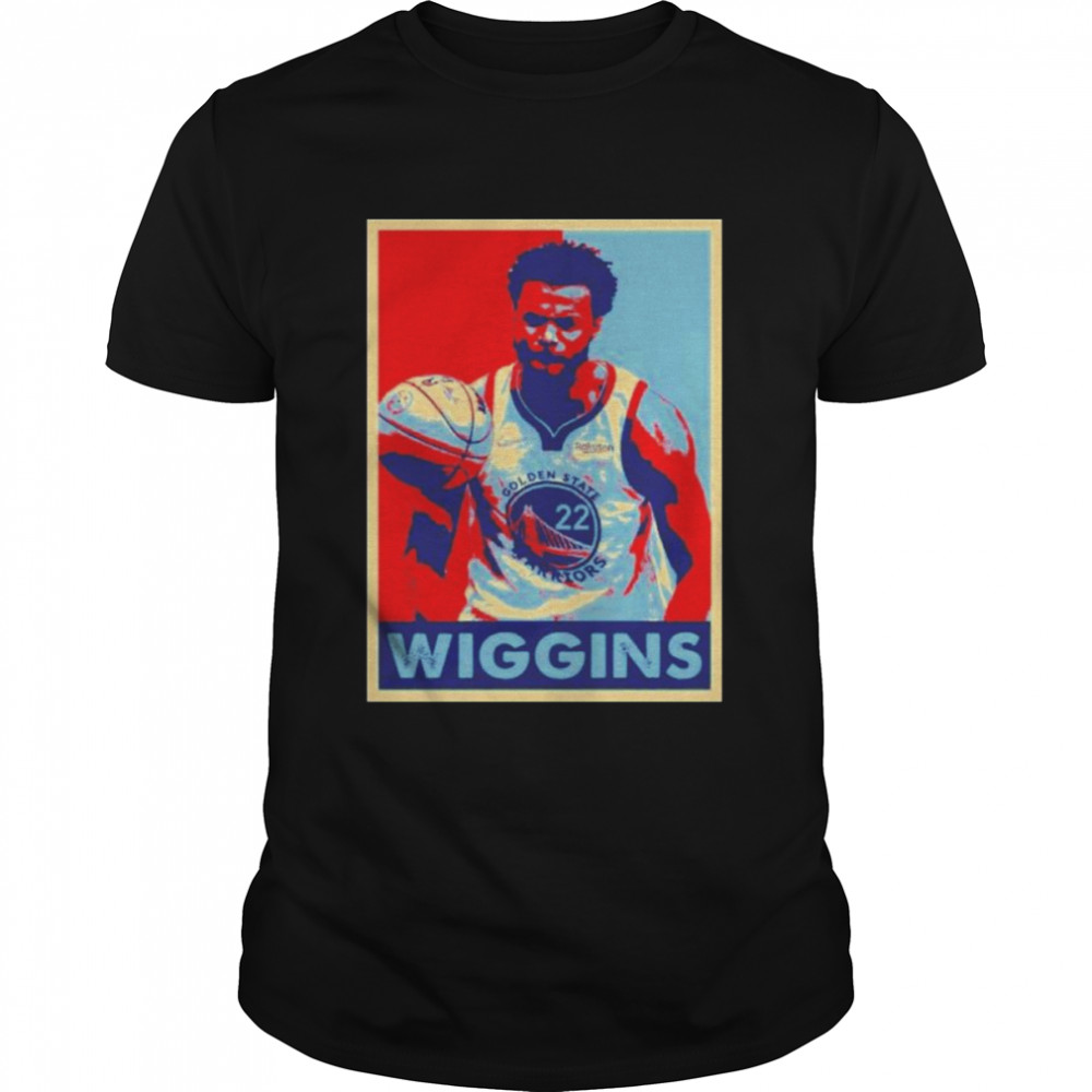 Andrew Wiggins Hope Golden State Warriors Shirt 5 Andrew Wiggins Hope Golden State Warriors Classic Men's T-shirt
