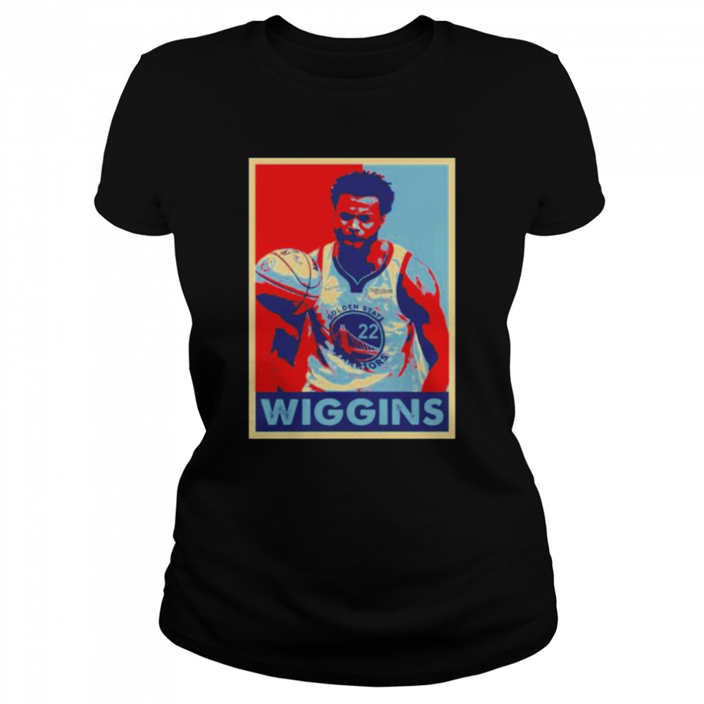 Andrew Wiggins Hope Golden State Warriors  Classic Women's T-shirt