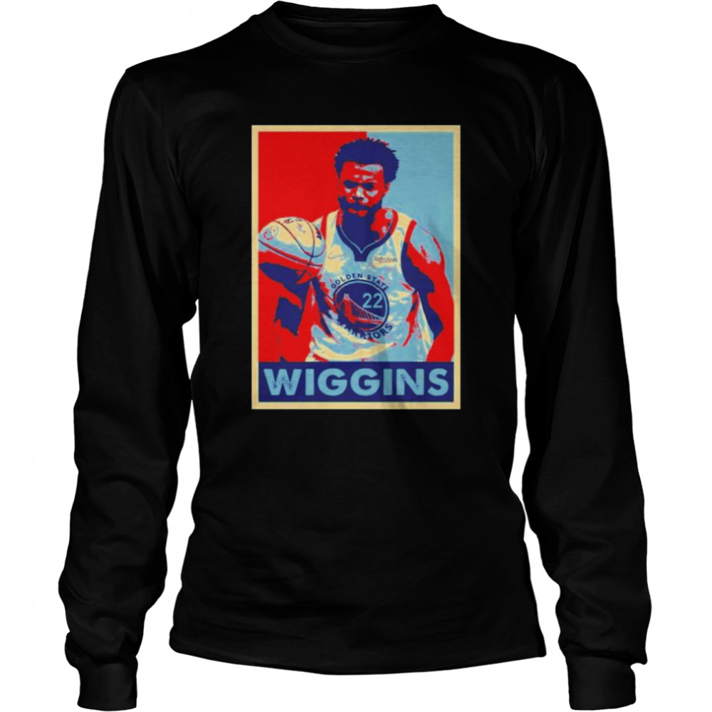 Andrew Wiggins Hope Golden State Warriors Shirt 2 Andrew Wiggins Hope Golden State Warriors Long Sleeved T-shirt