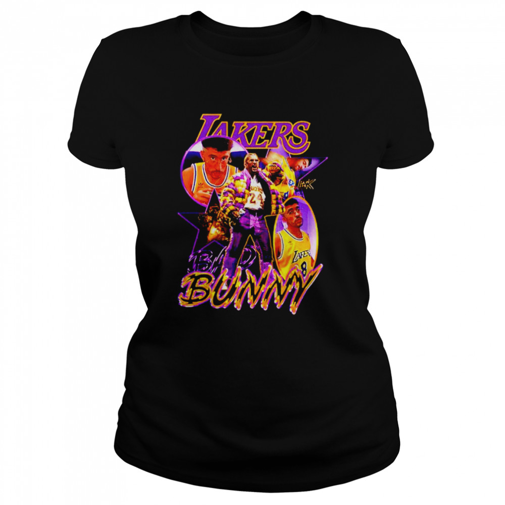 Bad Bunny Lakers vintage shirt Classic Women's T-shirt