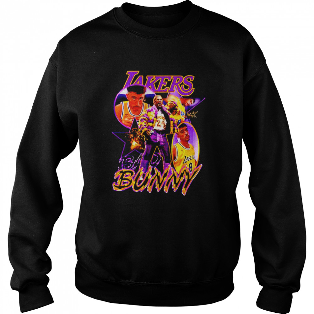 Bad Bunny Lakers vintage shirt Unisex Sweatshirt