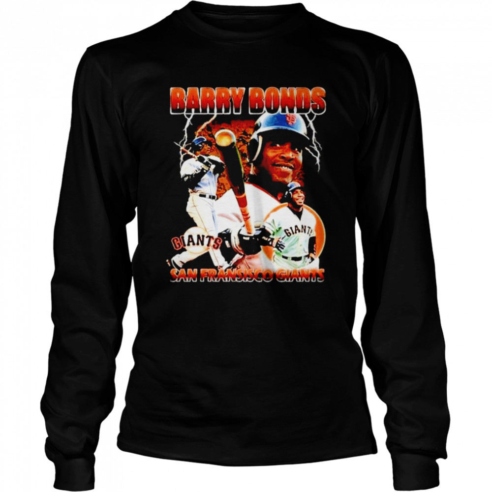 Barry Bonds San Fransisco Giants shirt 2 Barry Bonds San Fransisco Giants shirt Long Sleeved T-shirt