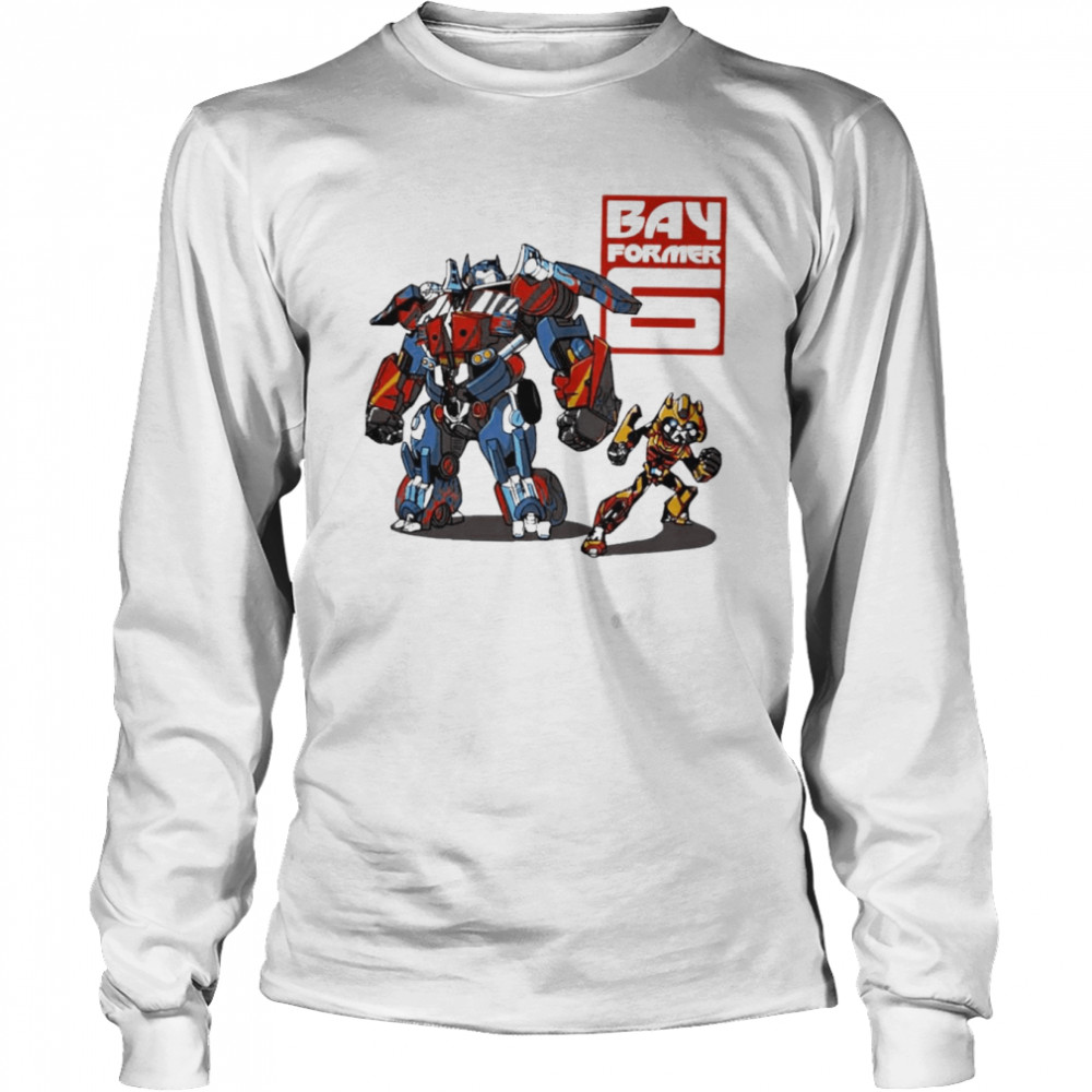 Bay Former Six Big Hero 6 T-Shirt 2 Bay Former Six Big Hero 6 T- Long Sleeved T-shirt