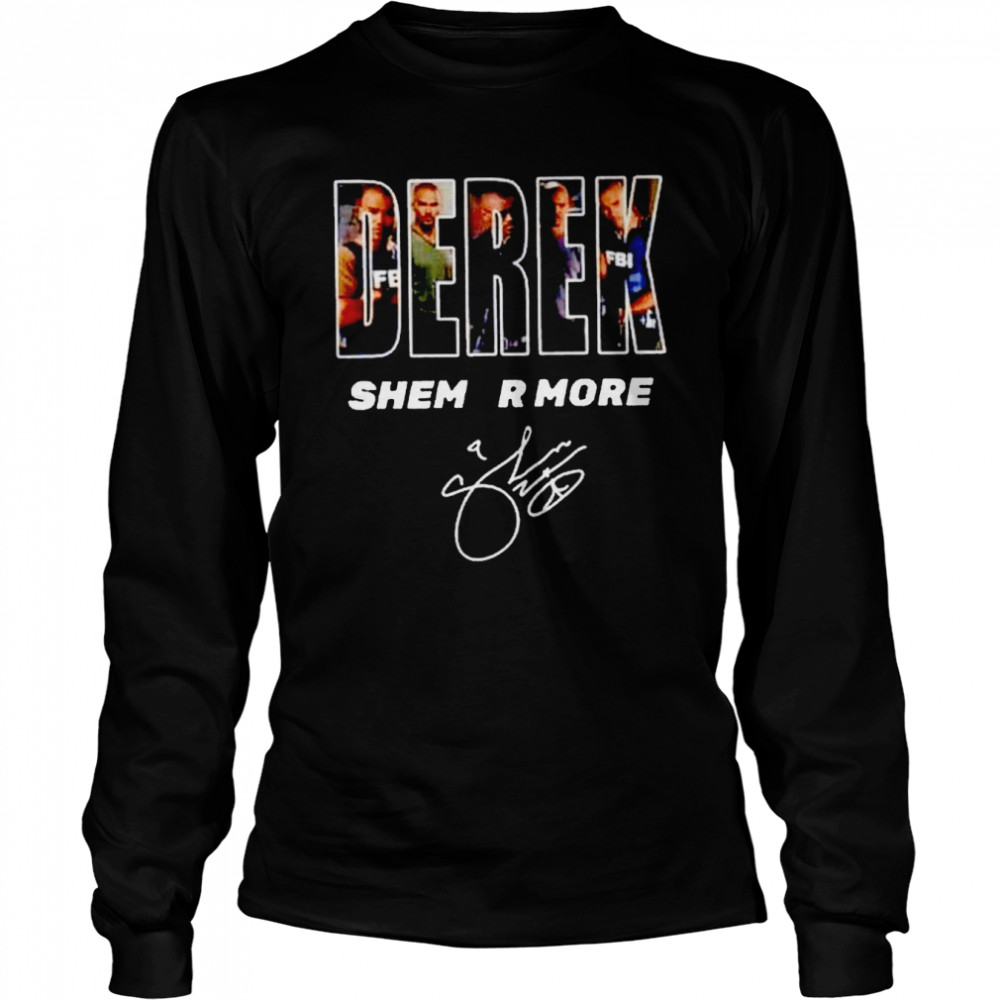 Berek Shemar More signature shirt 2 Berek Shemar More signature shirt Long Sleeved T-shirt