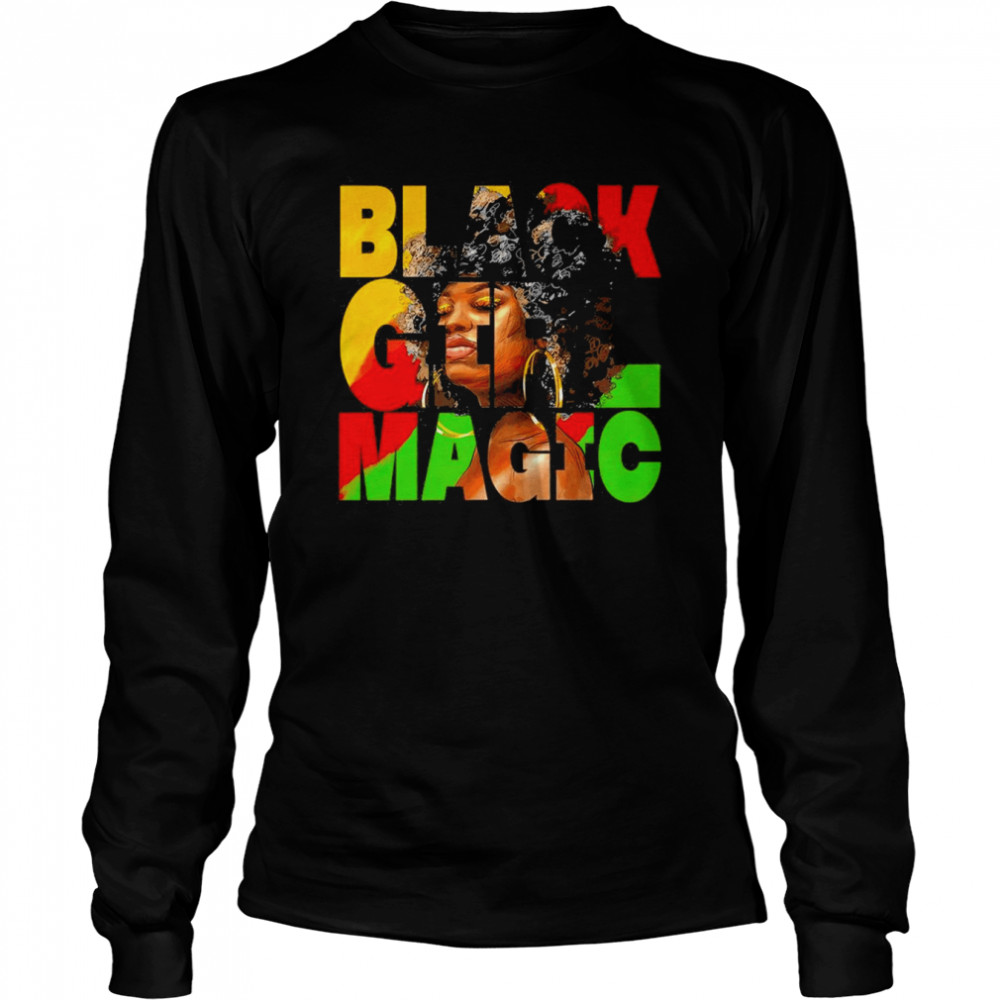 Black Girl Magic  Long Sleeved T-shirt