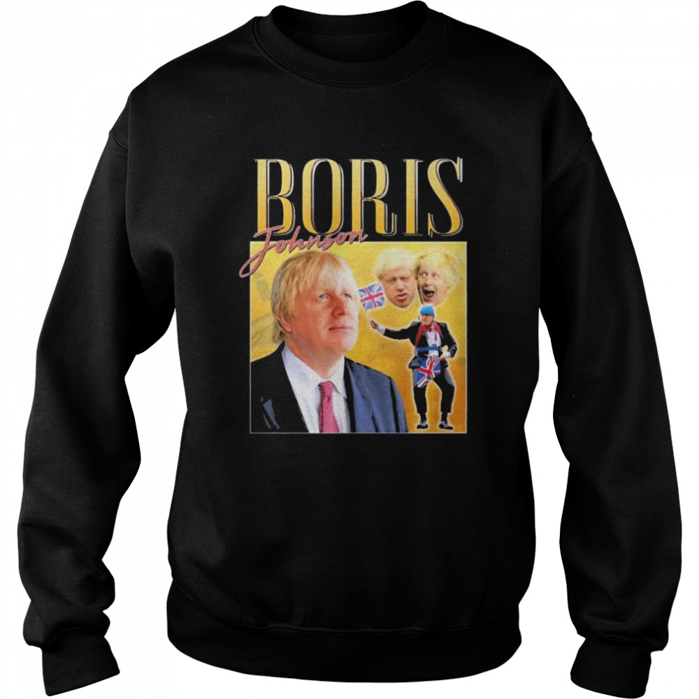 Boris Johnson Vintage Shirt 3 Boris Johnson Vintage Unisex Sweatshirt