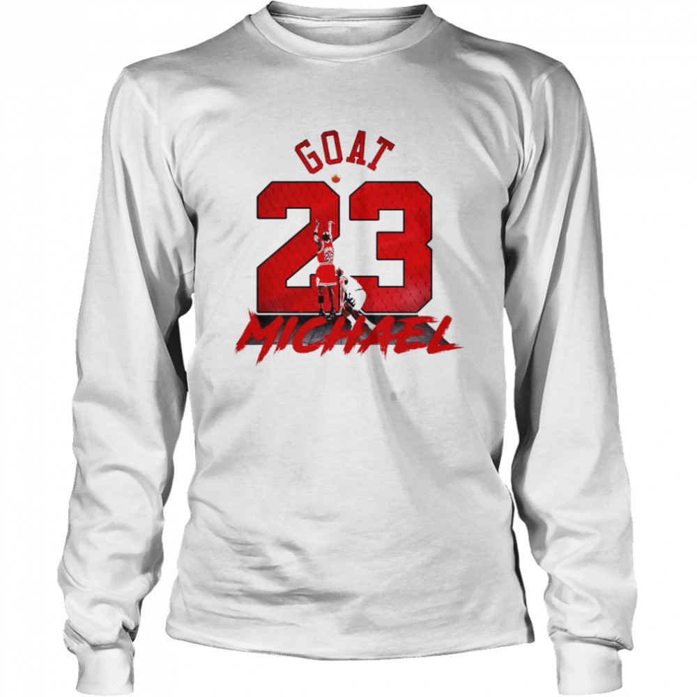 Chicago Bulls NBA 2 Michael Jordan T- Long Sleeved T-shirt