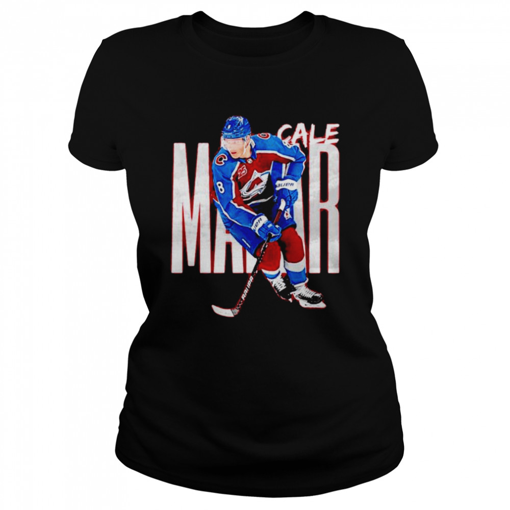 Colorado Avalanche Cale Makar shirt 1 Colorado Avalanche Cale Makar shirt Classic Women's T-shirt