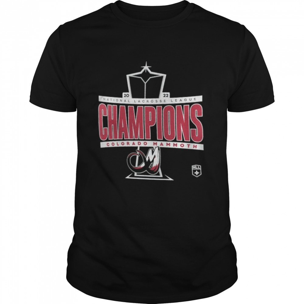 Colorado Mammoth 2022 National Lacrosse League Champions shirt