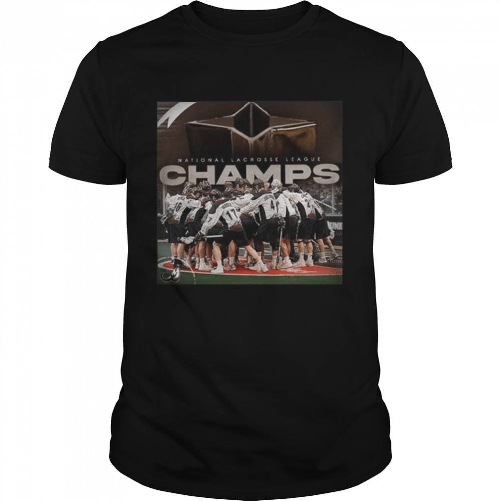 Colorado Mammoth Champions 2022 National Lacrosse League  Classic Men's T-shirt