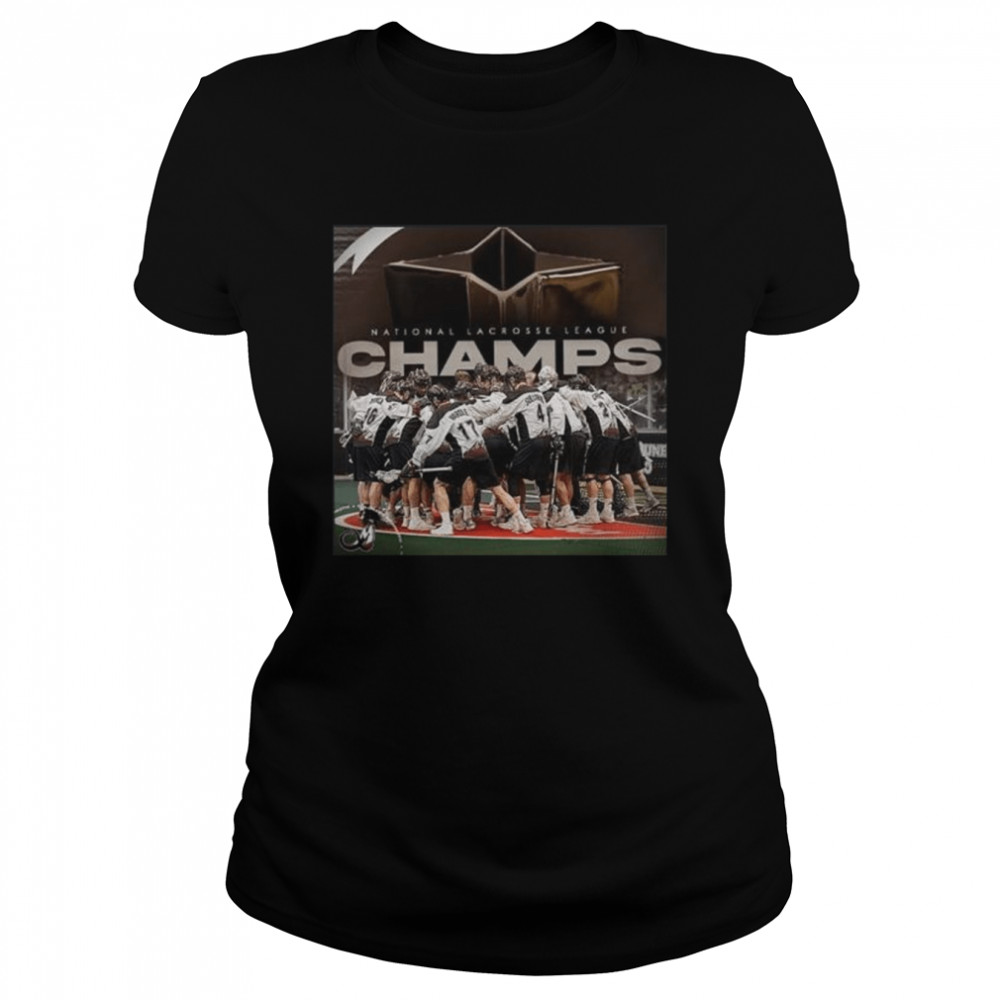 Colorado Mammoth Champions 2022 National Lacrosse League  Classic Women's T-shirt