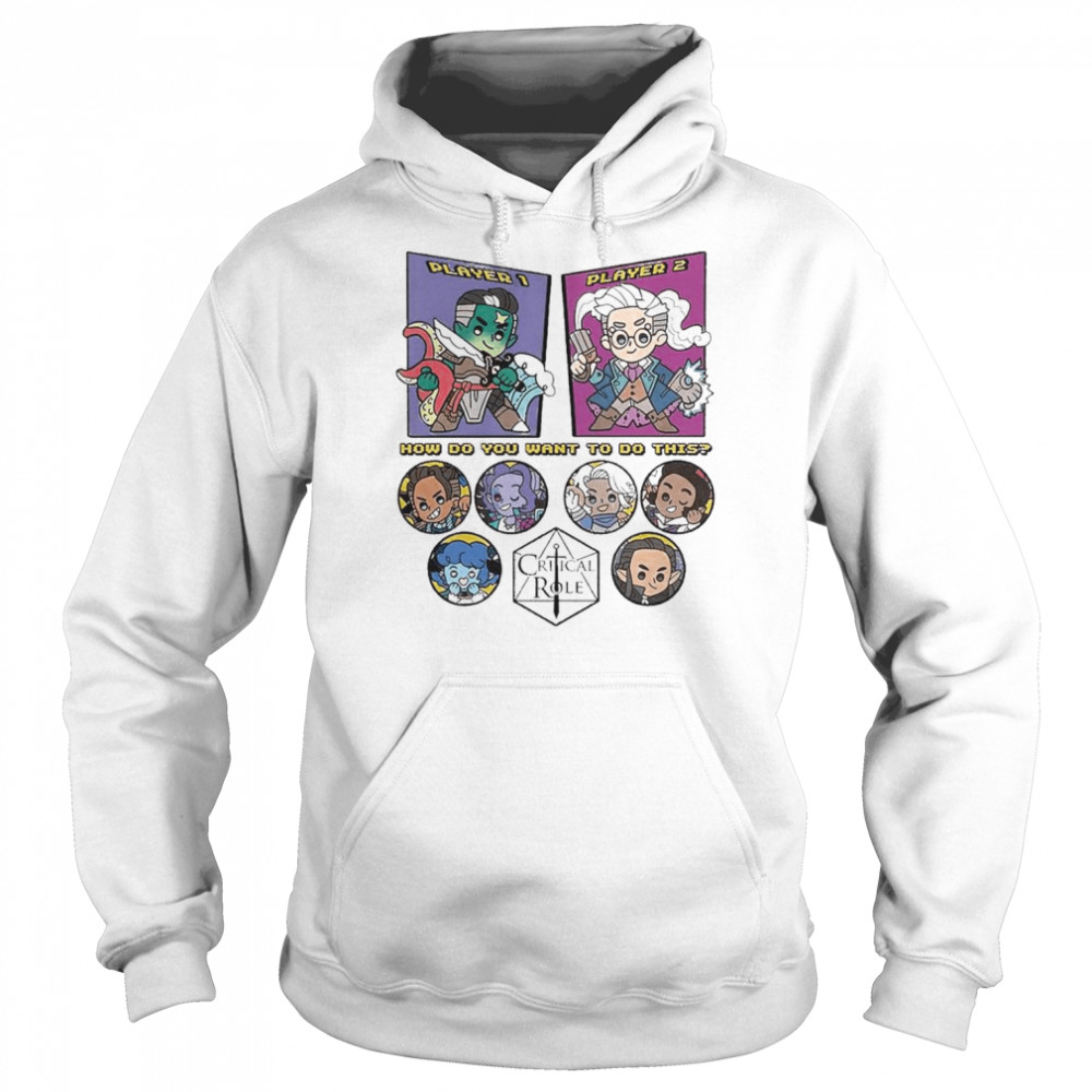 Critical Role Character Select shirt Unisex Hoodie