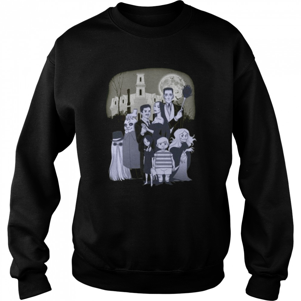 Family Portrait Wednesday Art shirt 3 Family Portrait Wednesday Art shirt Unisex Sweatshirt