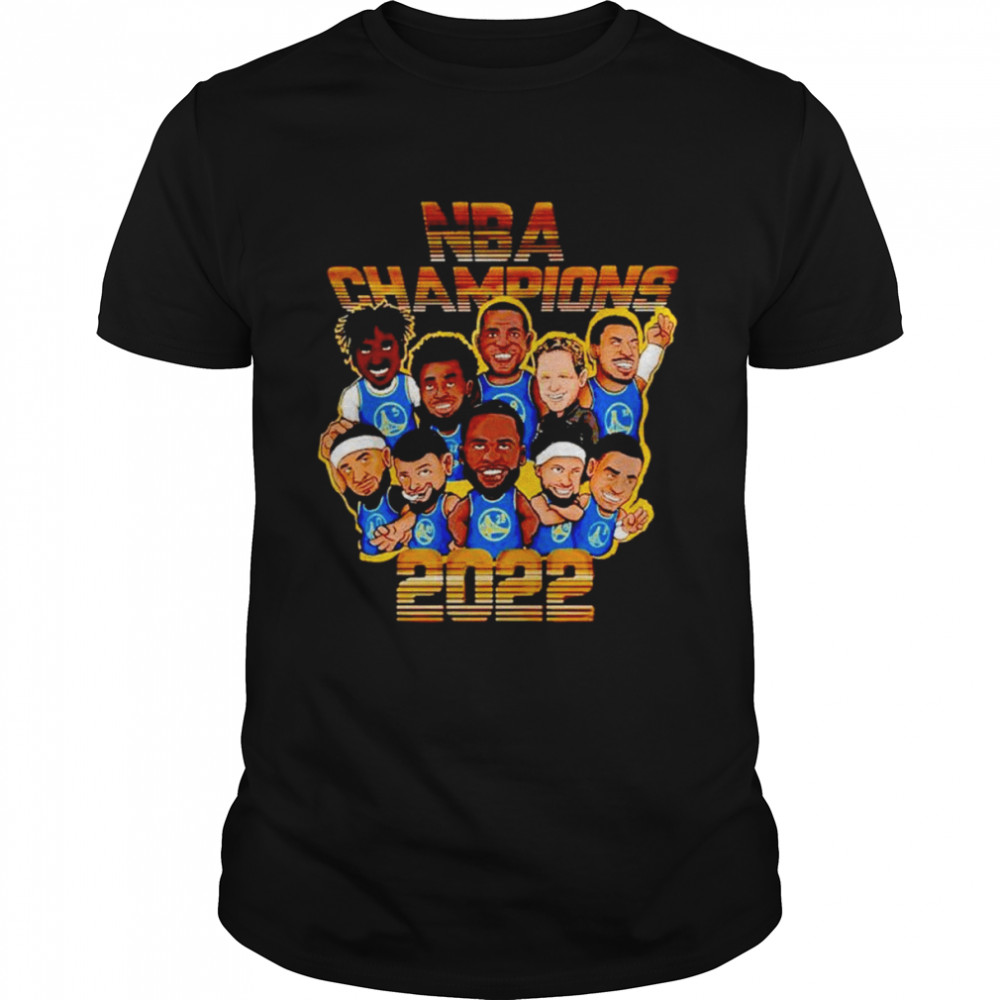 Golden State Warriors NBA Champions 2022 Players shirt