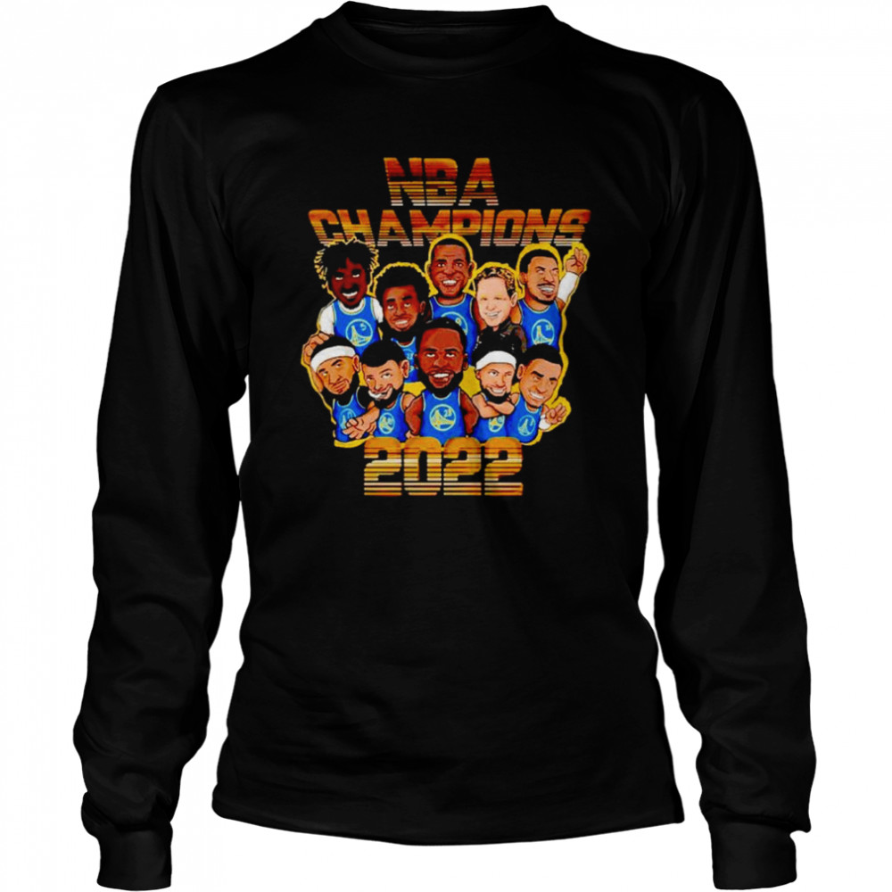 Golden State Warriors NBA Champions 2022 Players shirt Long Sleeved T-shirt