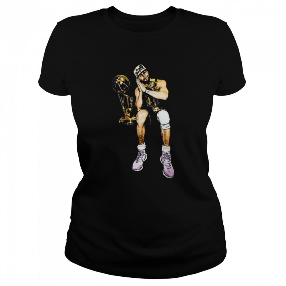 Golden State Warriors Steph Curry Basketball Night Night  Classic Women's T-shirt