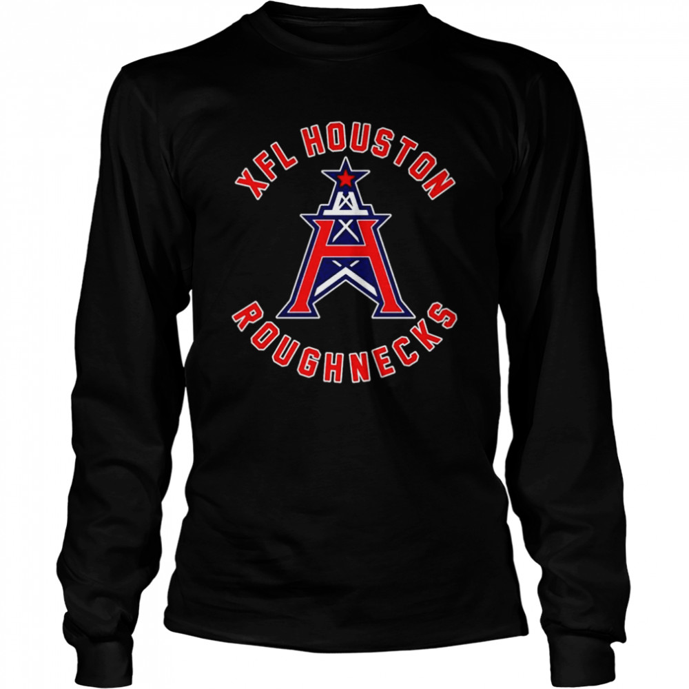 Houston Roughnecks XFL shirt Long Sleeved T-shirt