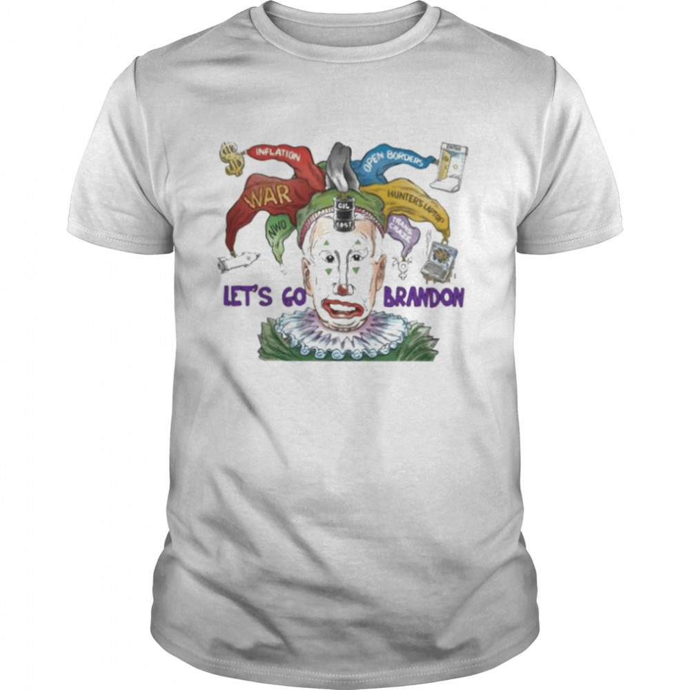 Joe Biden Clown let’s go brandon shirt Classic Men's T-shirt
