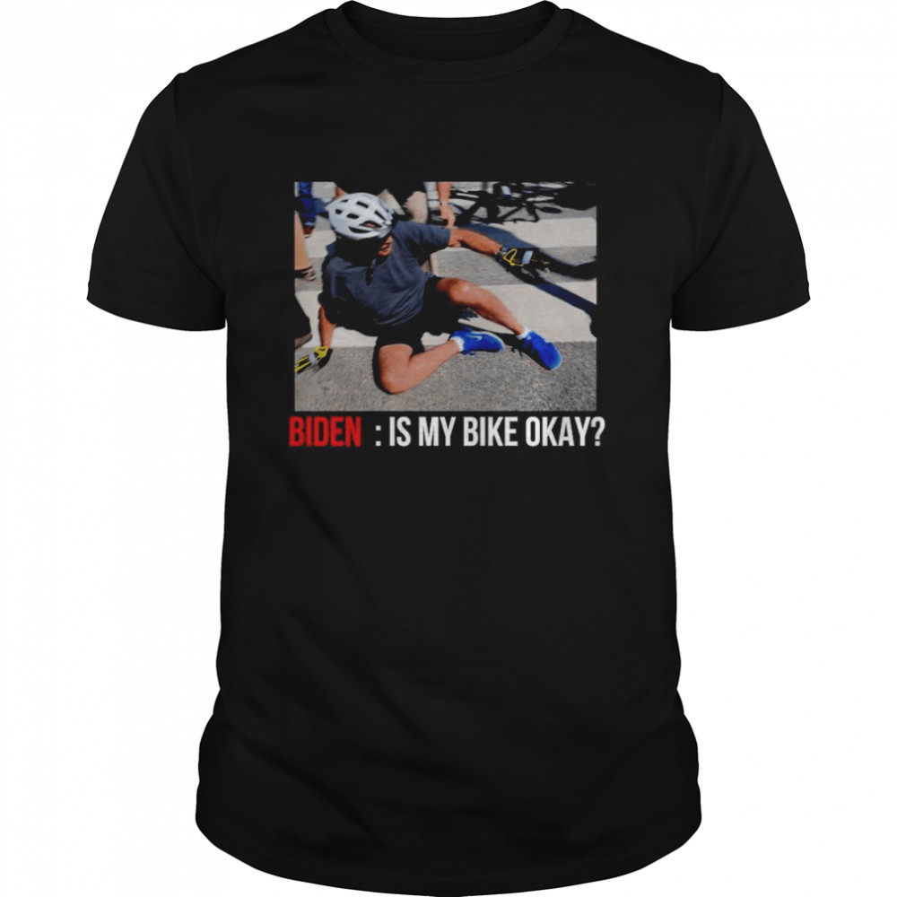 Joe Biden falls off bike while cycling in Delaware-Biden falls from bike Essential T-Shirt