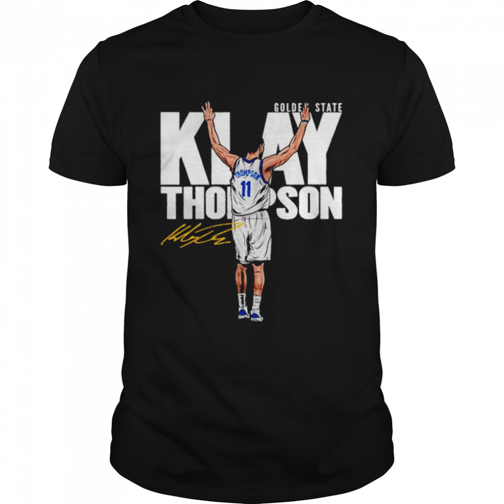 Klay Thompson Golden State Basketball signature unisex T-shirt Classic Men's T-shirt