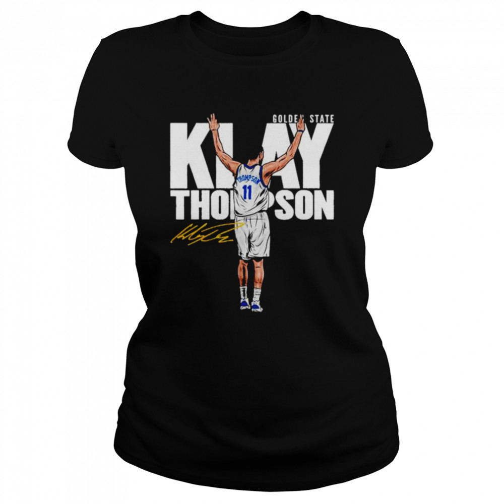 Klay Thompson Golden State Basketball signature unisex T-shirt Classic Women's T-shirt