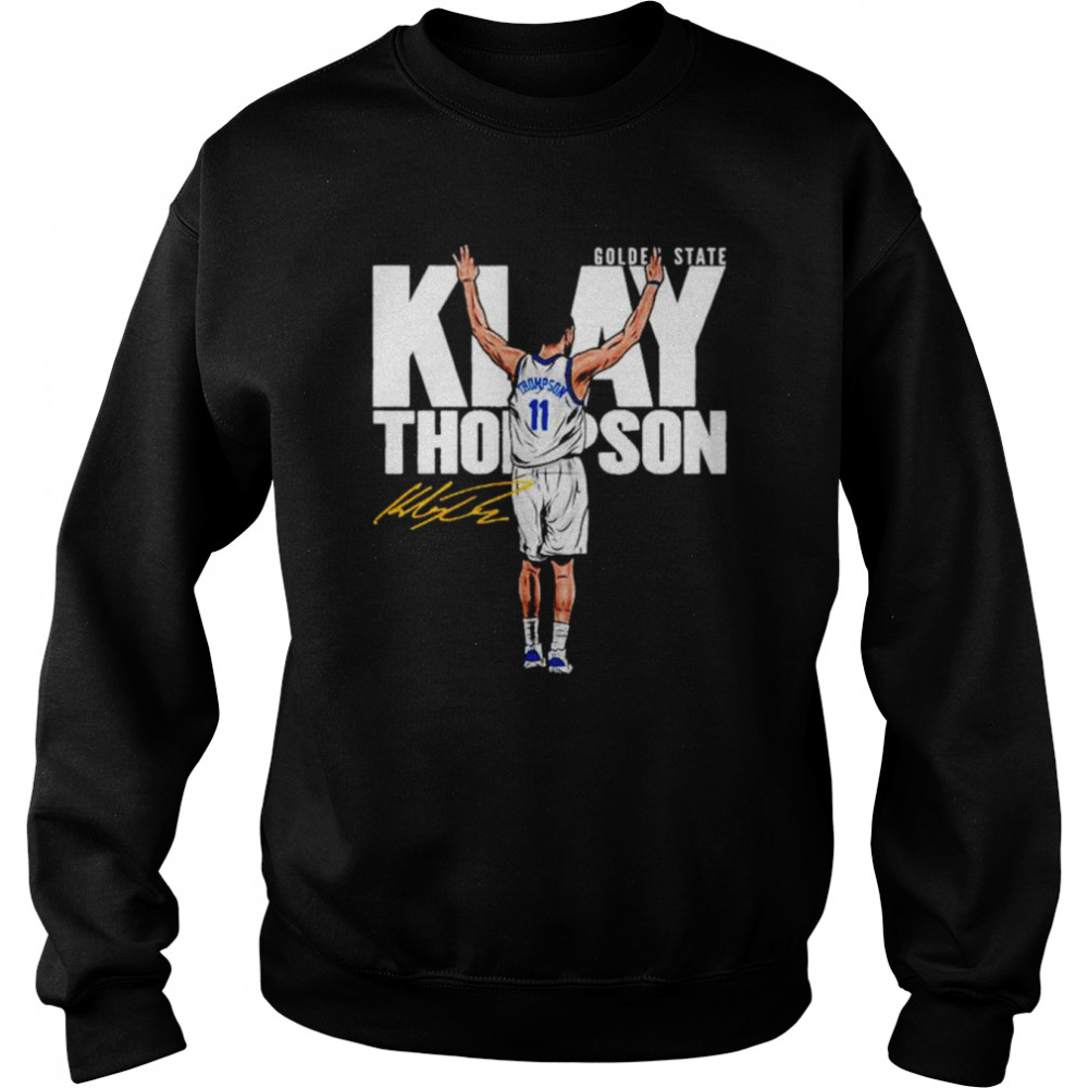 Klay Thompson Golden State Basketball signature unisex T-shirt Unisex Sweatshirt