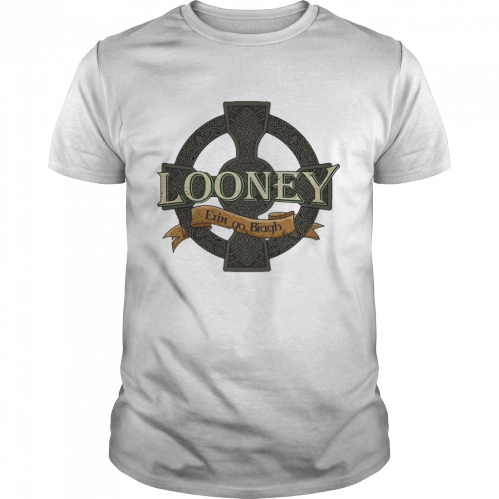 Looney Irish Surname Irish Family Name  Classic Men's T-shirt