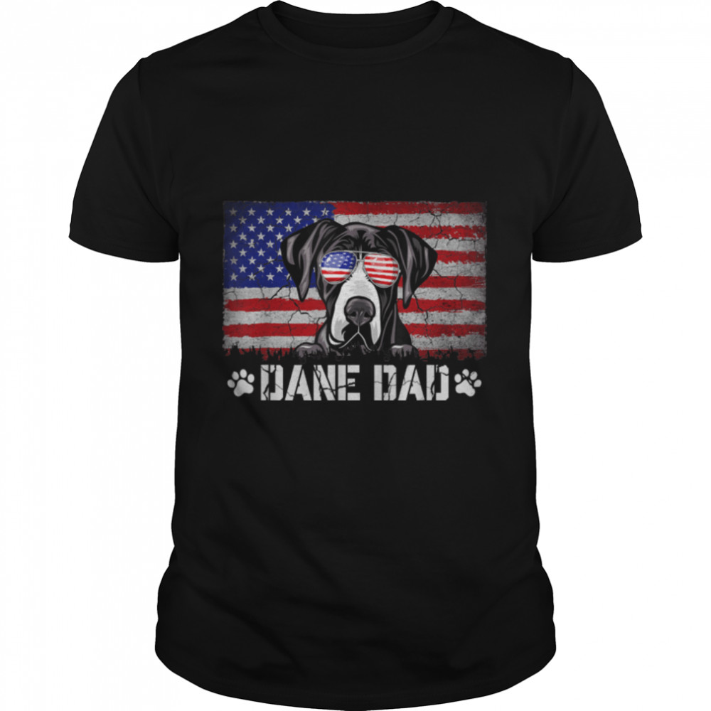 Mens Patriotic Dane Dad American Flag 4th Of July T-Shirt B0B4NCHDD4 7 Mens Patriotic Dane Dad American Flag 4th Of July T- B0B4NCHDD4 Classic Men's T-shirt