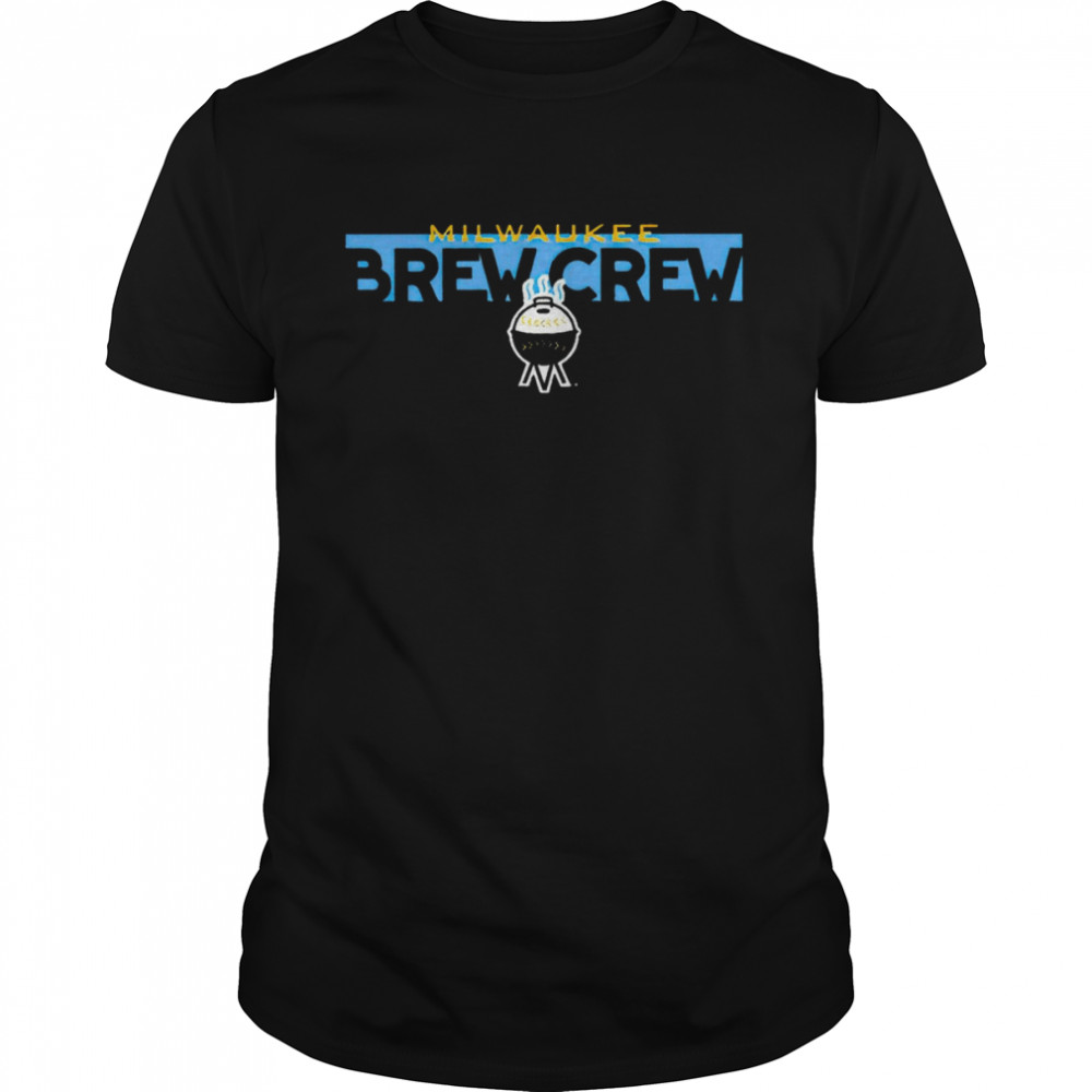 Milwaukee Brewers Brew Crew logo T-shirt