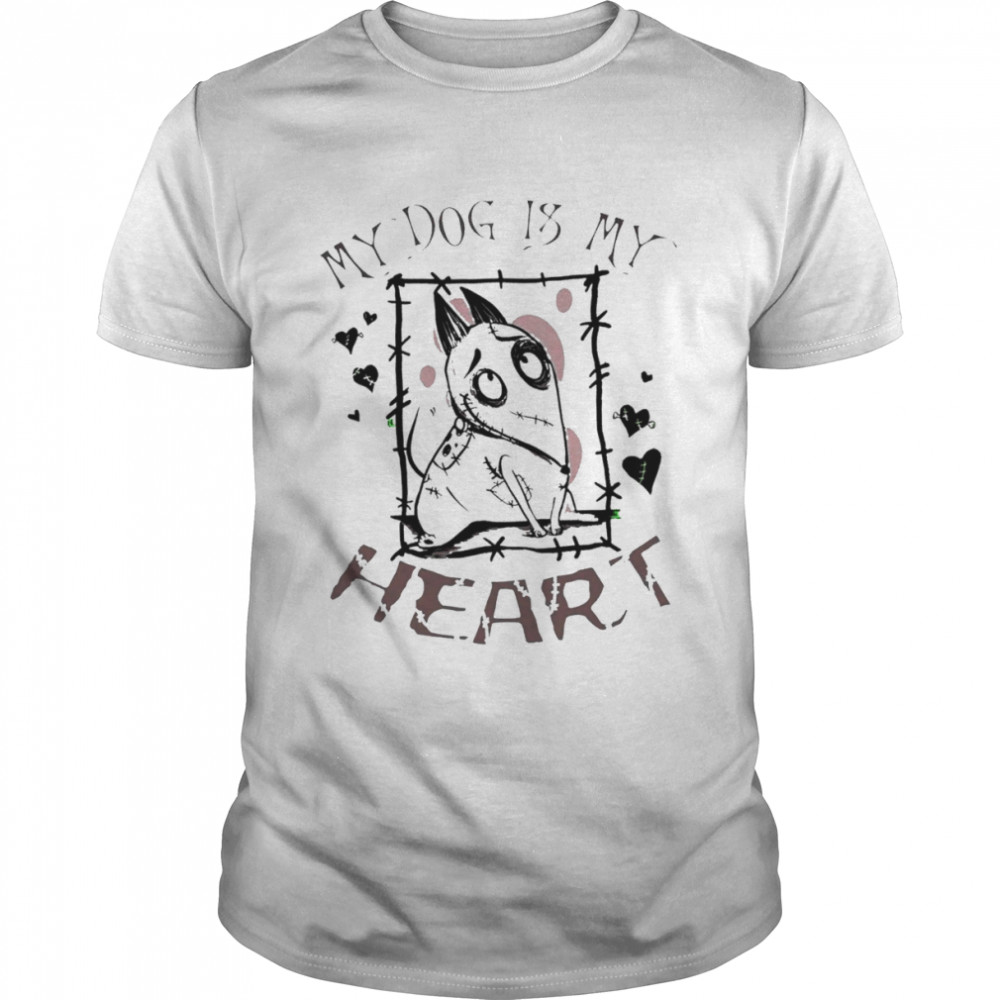 My dog is my heart Frankenweenie character T-shirt Classic Men's T-shirt