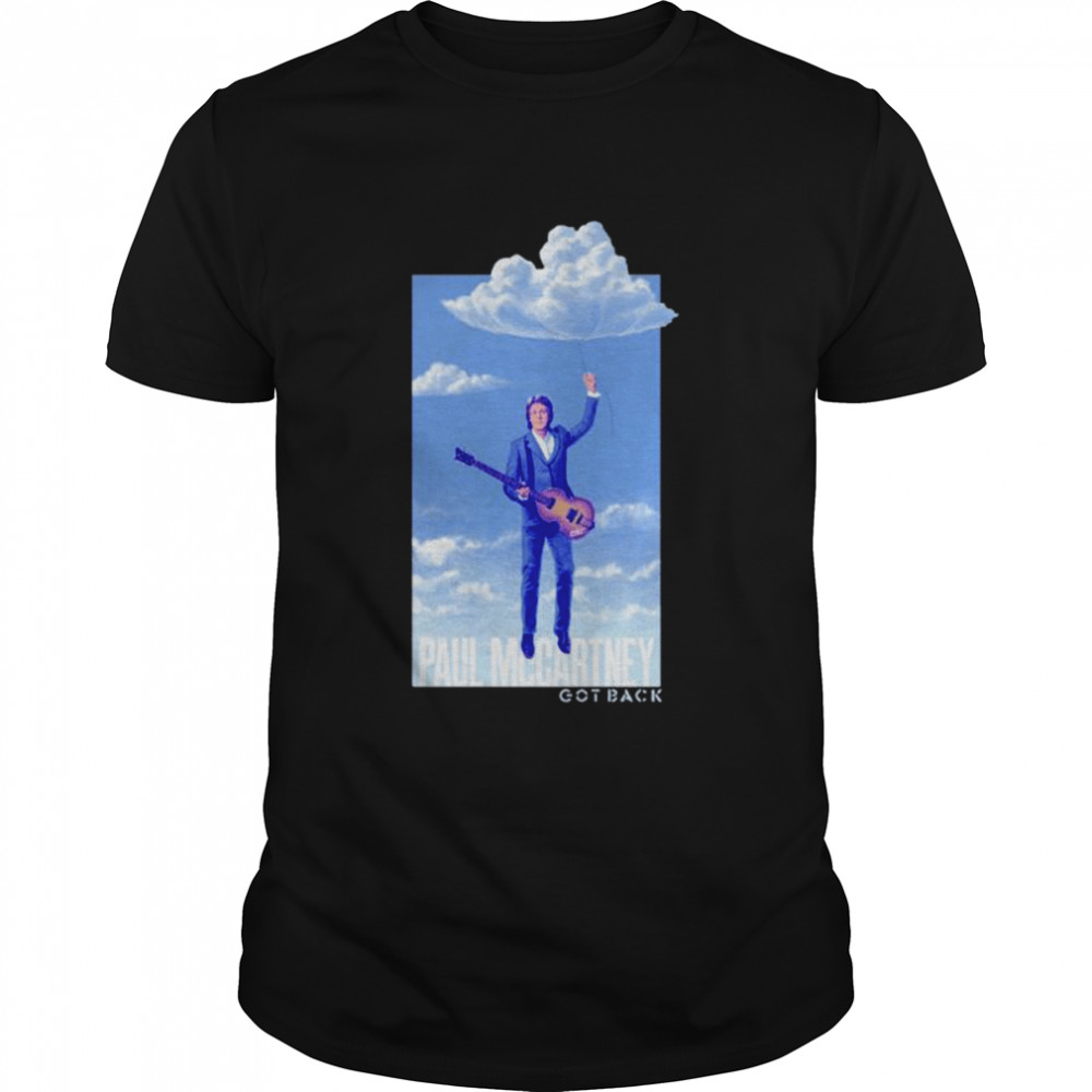 Paul Mccartney got back cloud shirt Classic Men's T-shirt