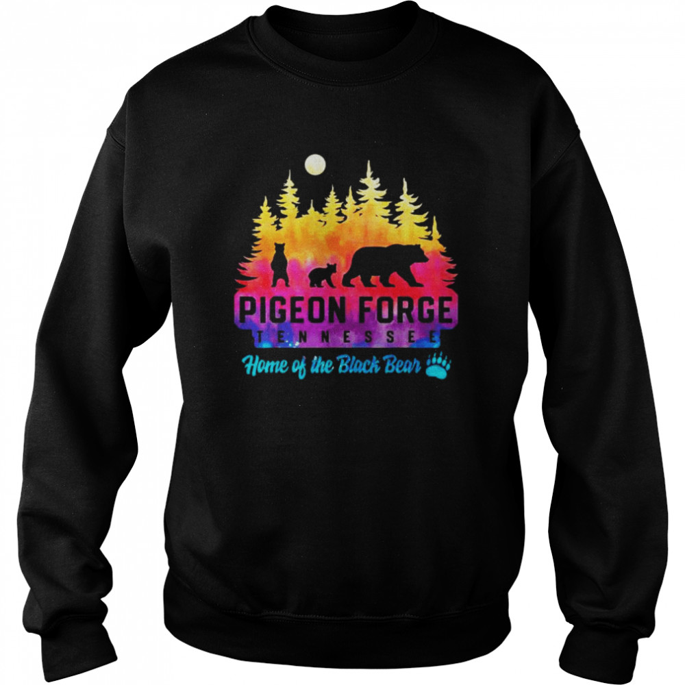 Pigeon forge tennessee bear great smoky mountains tie dye shirt 3 Pigeon forge tennessee bear great smoky mountains tie dye shirt Unisex Sweatshirt