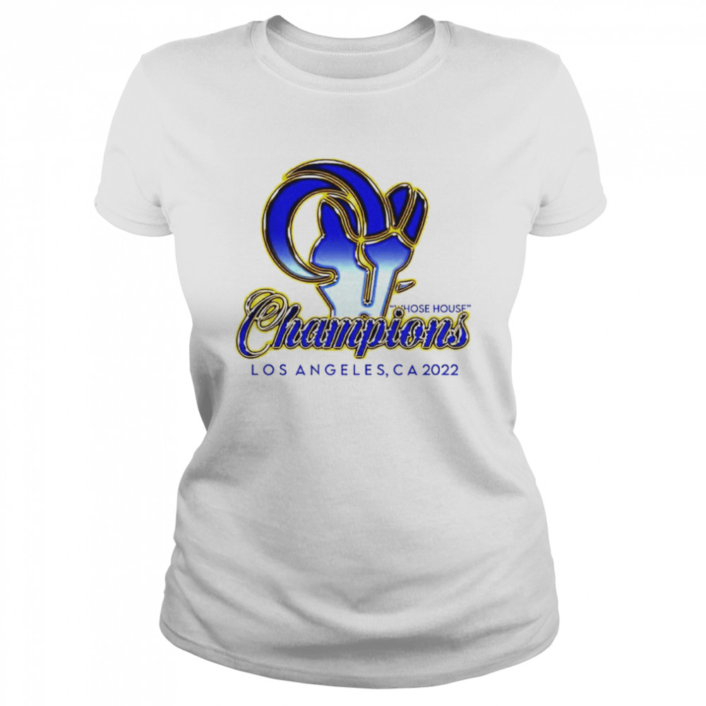Rams Superbowl Champions gold logo shirt 1 Rams Superbowl Champions gold logo shirt Classic Women's T-shirt