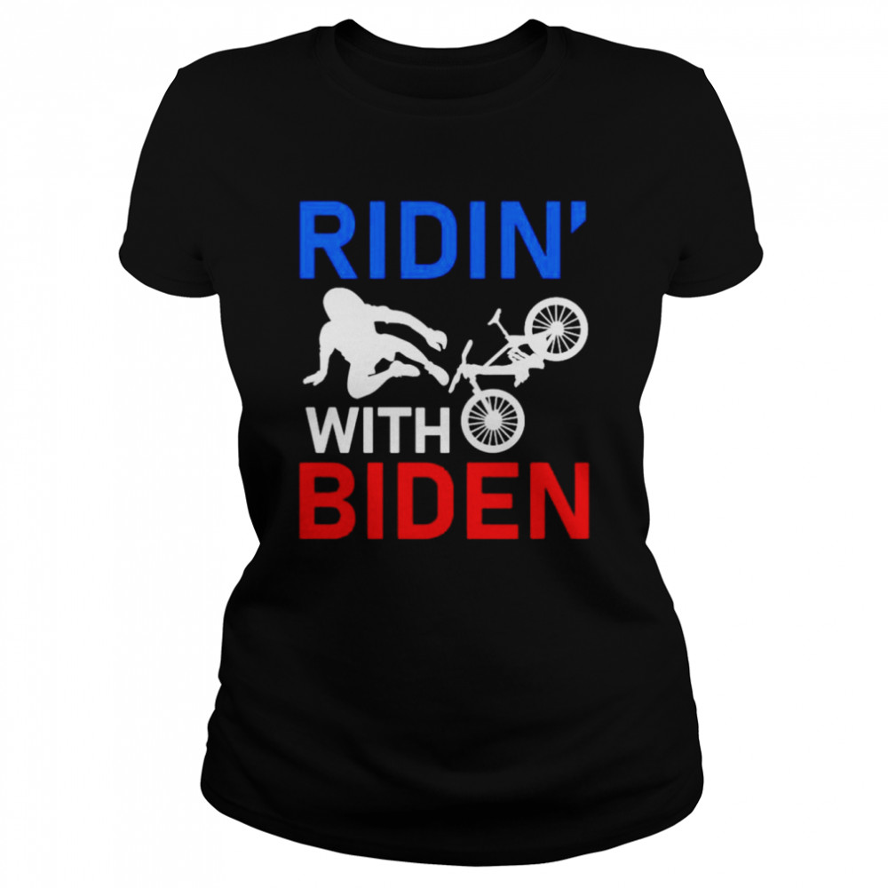Ridin’ With Biden Bike shirt Classic Women's T-shirt